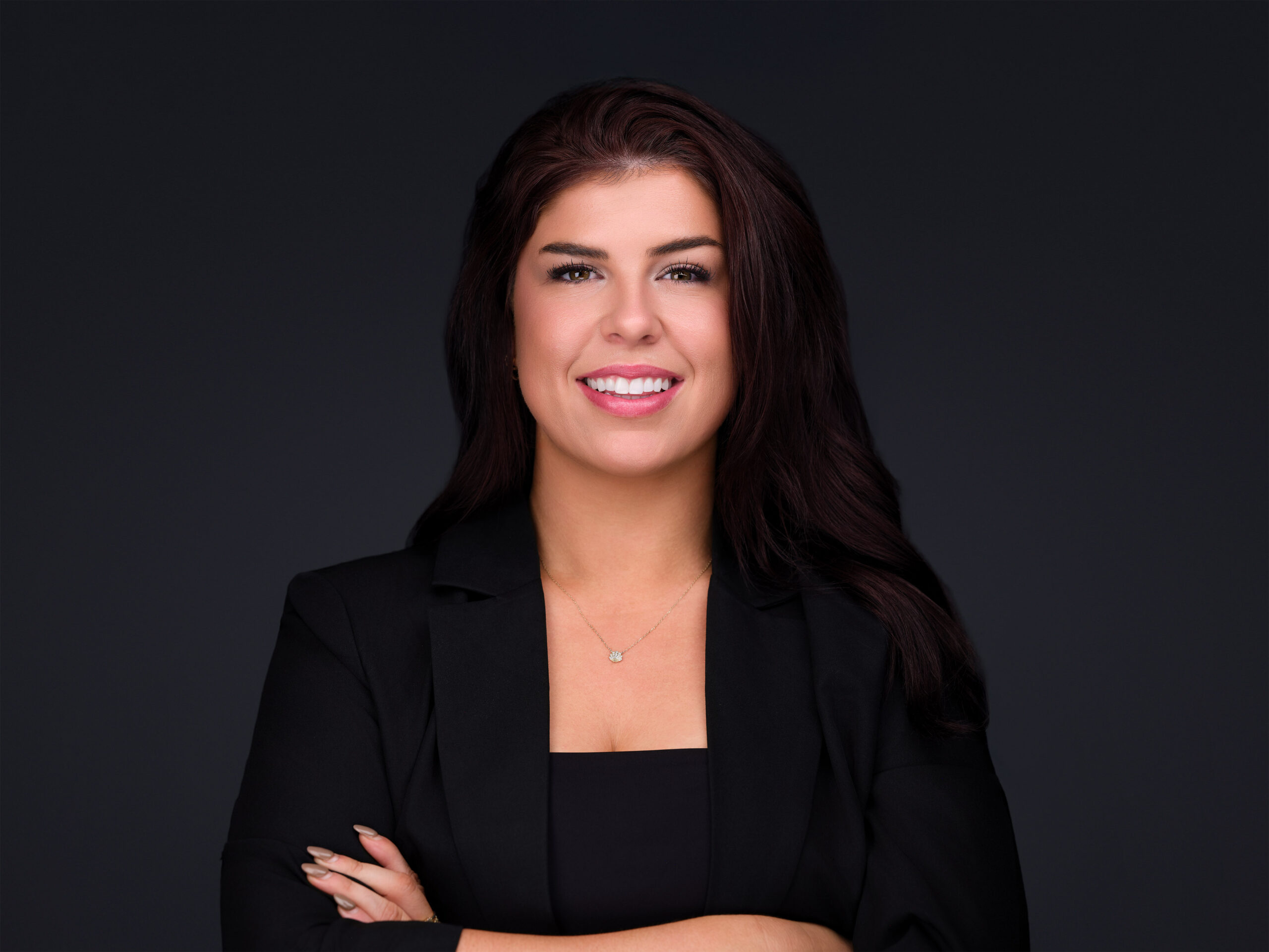 Estate planning attorney in a navy blazer, Scottsdale headshot