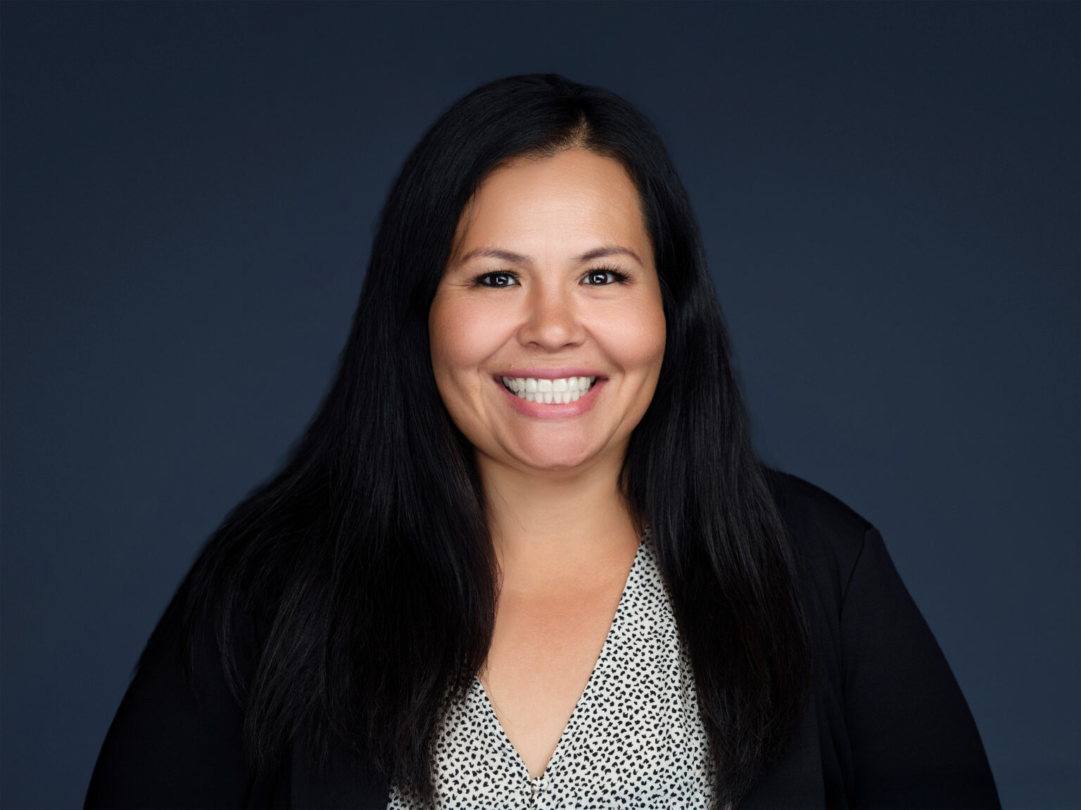 Professional female leader portrait, Duane Furlong Studios Scottsdale on-site headshots.