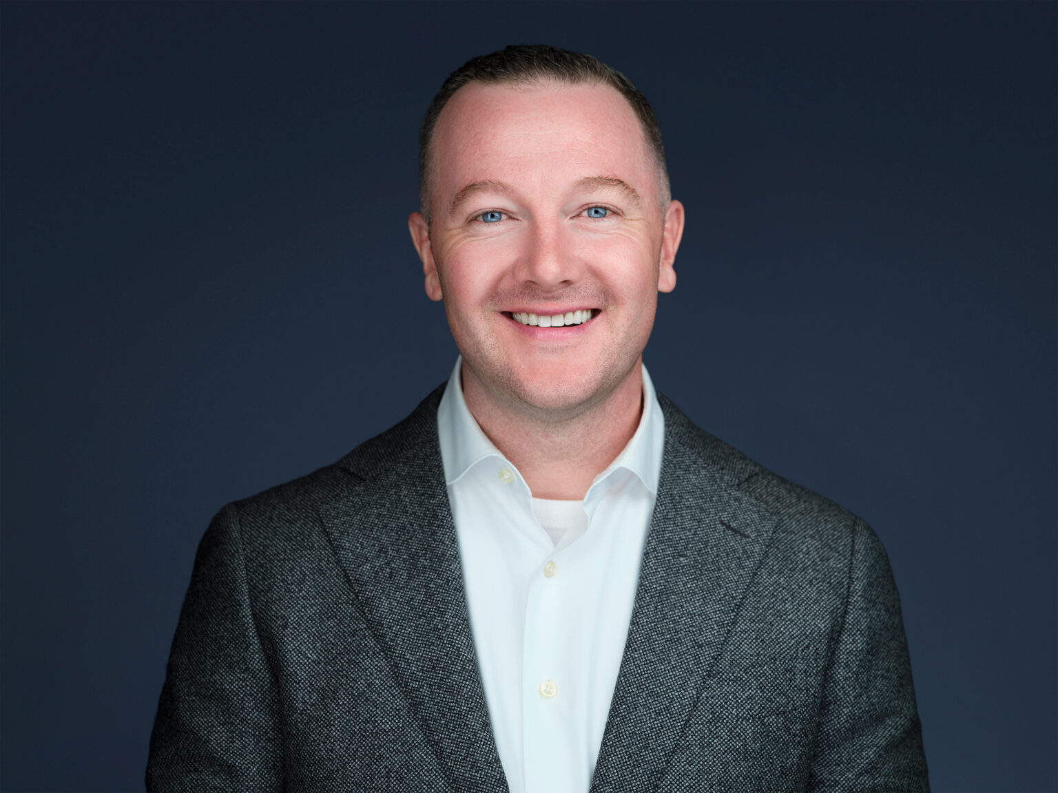 Male professional headshot for company branding, Duane Furlong Studios Scottsdale studio